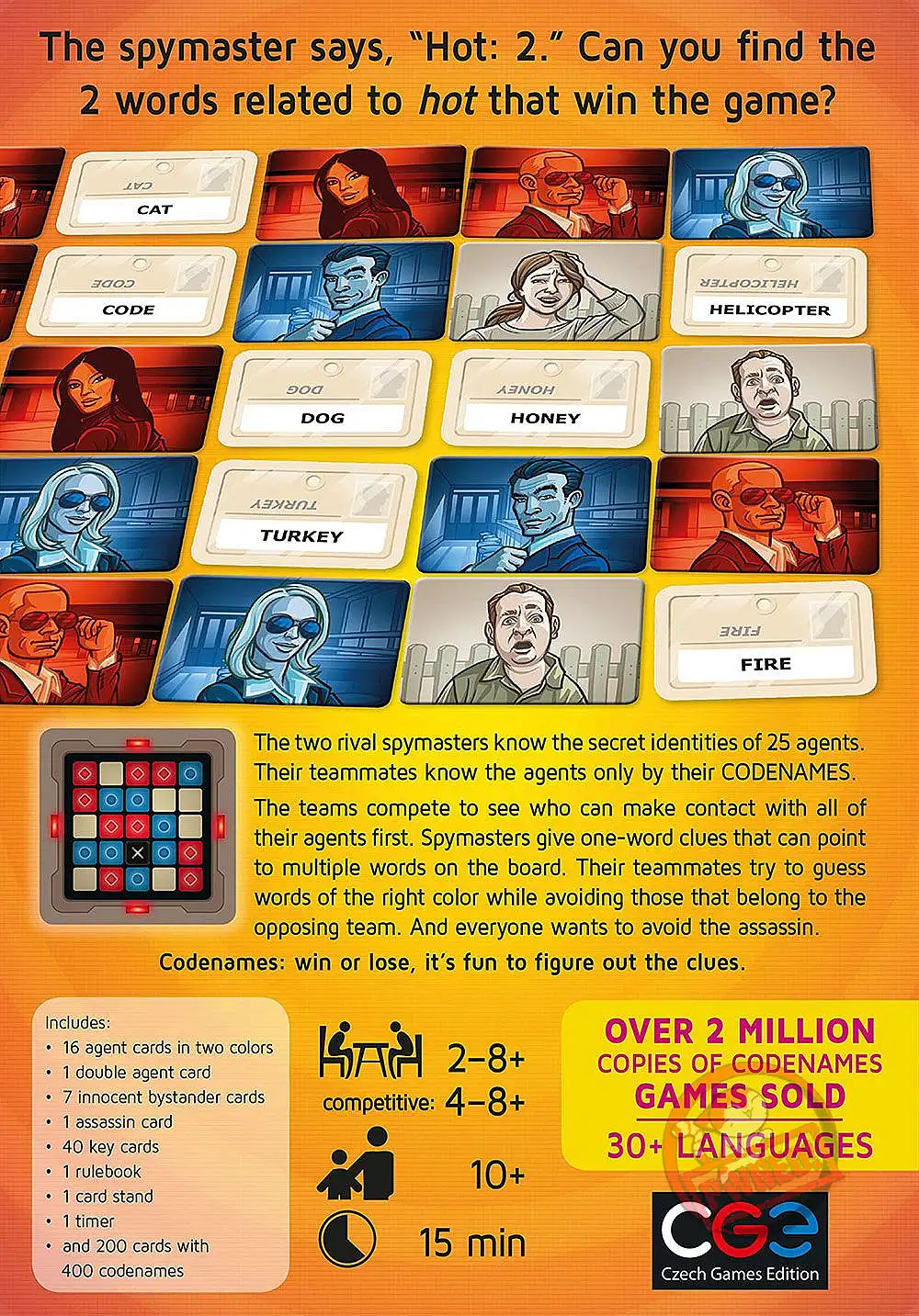 Codenames (New) | Buy from Pwned Games with confidence. | Board & Card ...