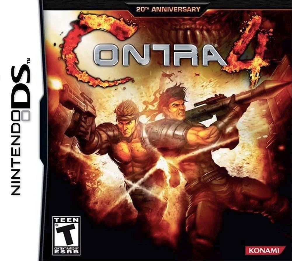 contra_4_20th_anniversary_ntscu_nds.jpg Contra 4 - 20th Anniversary (NTSC/U)(NDS) | Nintendo DS