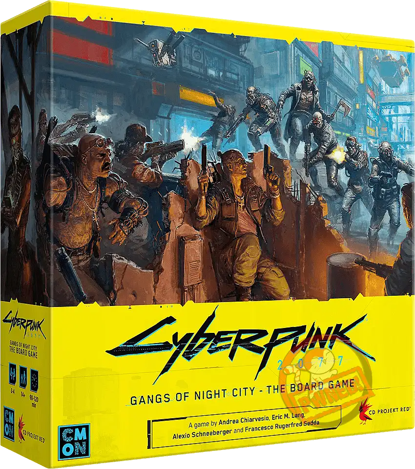 Cyberpunk 2077: Gangs of Night City - The Board Game (New) | Buy from ...