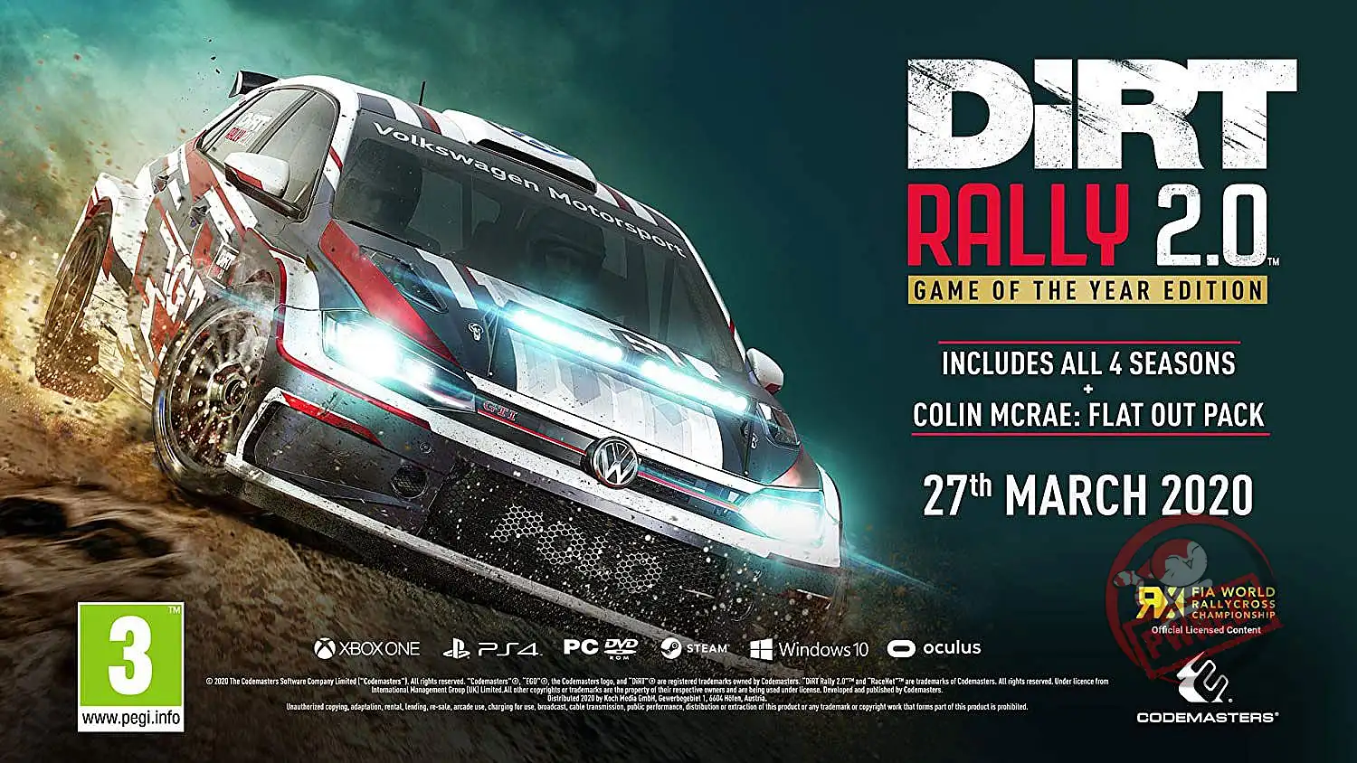 DiRT Rally 2.0 - Game of the Year Edition (PS4)(New) | Buy from Pwned ...