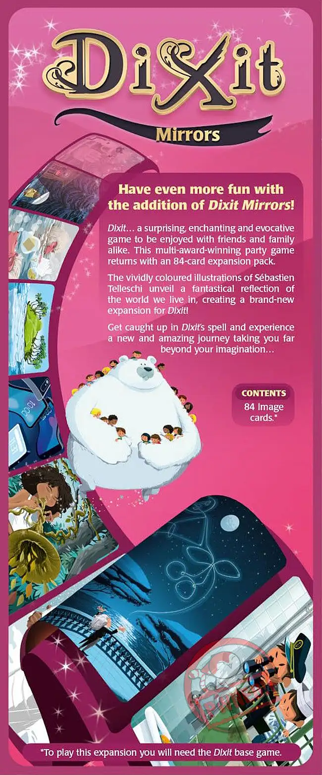 Libellud Dixit Mirrors – Espansione In Spagnolo – 80 Carte Illustrate – Gioco Da Tavolo
