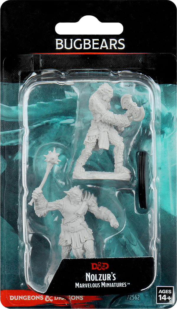 dnd_nolzurs_marvelous_unpainted_miniatures_bugbears.png Dungeons & Dragons: Nolzur's Marvelous Unpainted Miniatures - Bugbears