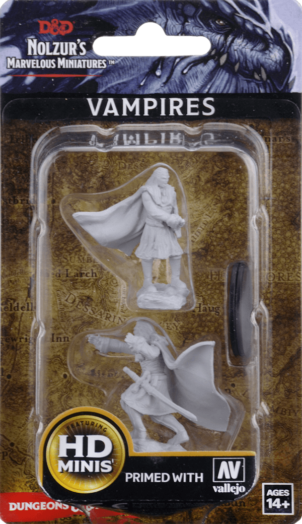 Dungeons & Dragons: Nolzur's Marvelous Unpainted Miniatures - Vampires