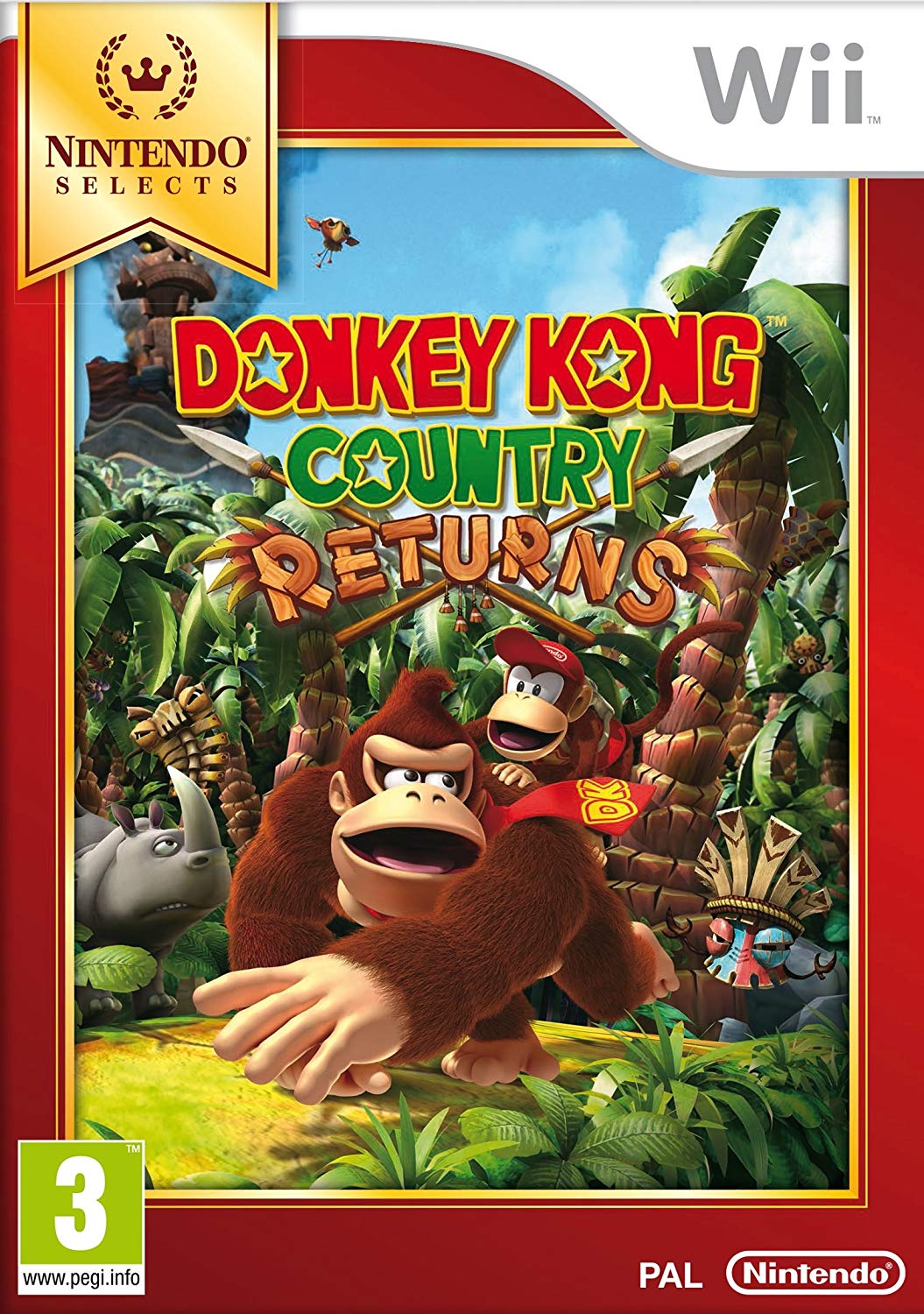 donkey kong country returns wii iso pal