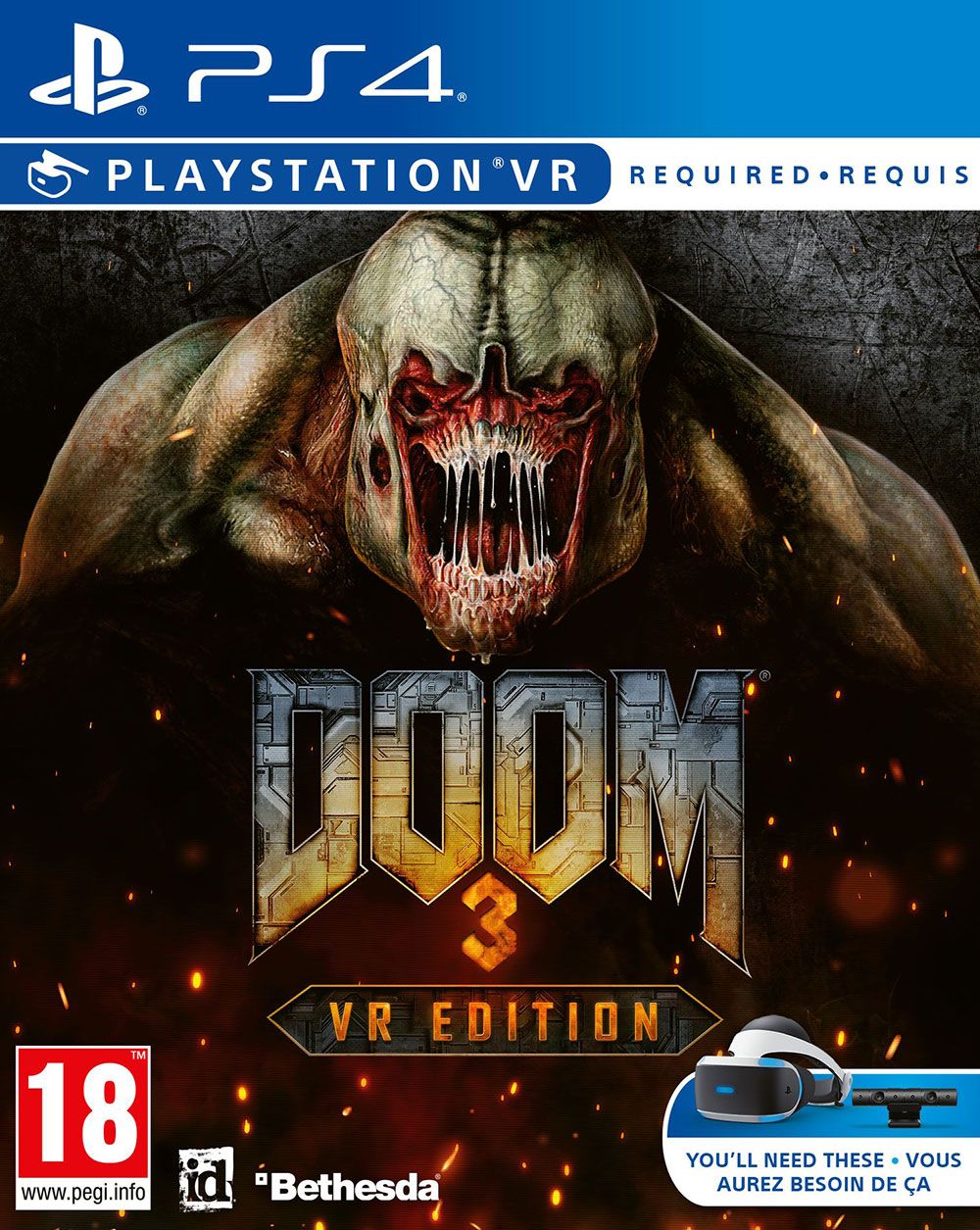 DOOM 3 - VR Edition (VR)(PS4) | PlayStation 4