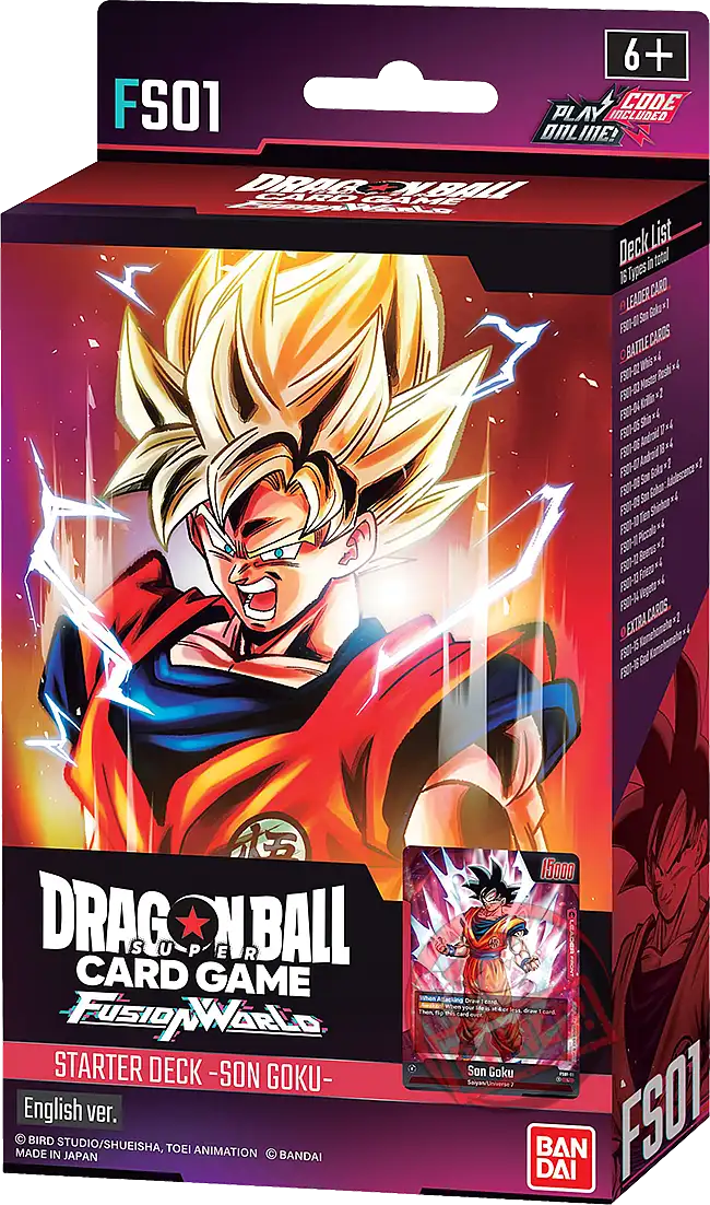 DragonBall Super Fusion World TCG: -Son Goku- Starter Deck