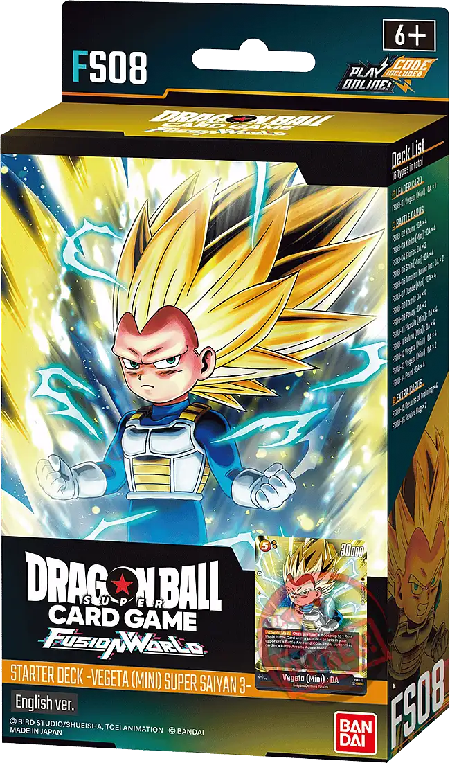DragonBall Super Fusion World TCG: -Vegeta (Mini) Super Saiyan 3- Starter Deck