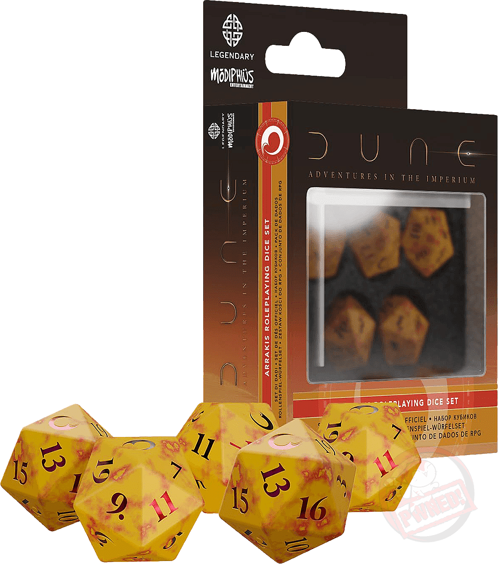 Dune: Adventures in the Imperium RPG - Arrakis Dice Set