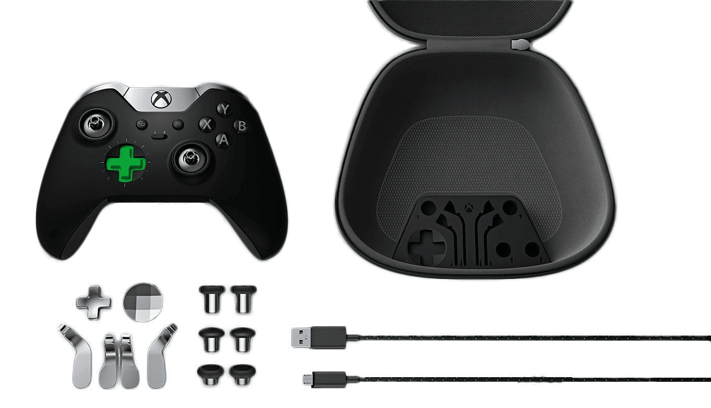 Xbox One Elite Wireless Controller v1 - Black (Xbox One)(New) | Buy ...