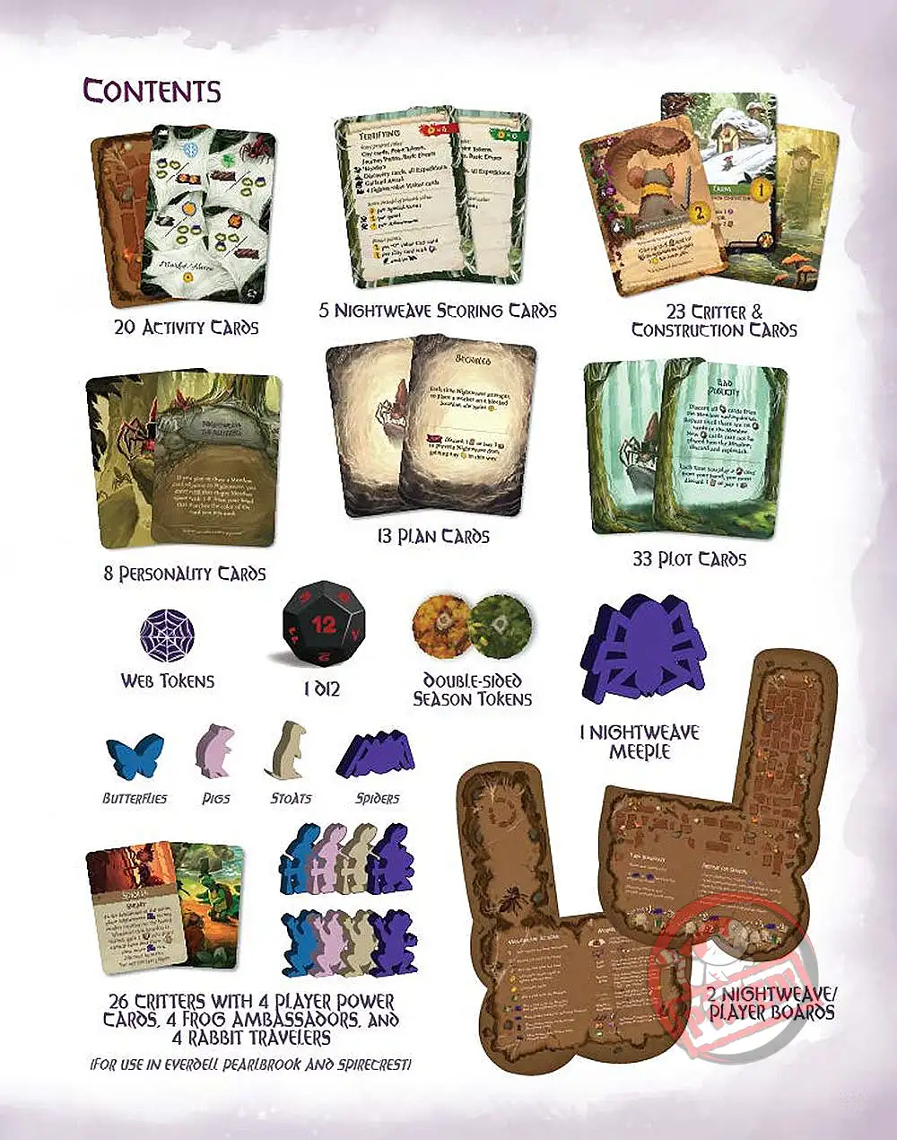 Everdell : Extension Mistwood - Jeux de société