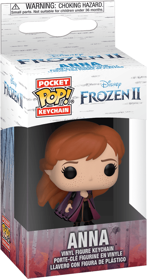 Funko Pocket Pop! Disney: Frozen II - Anna Vinyl Figure Keychain