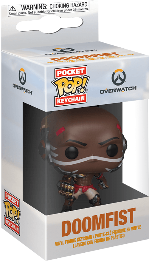 Funko Pocket Pop! Games: Overwatch - Doomfist Vinyl Figure Keychain