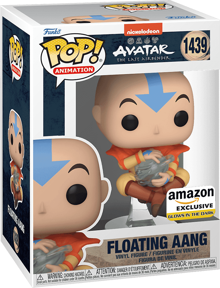 funko_pop_animation_avatar_floating_aang_gitd.png Funko Pop! Animation 1439: Avatar: The Last Airbender - Floating Aang Vinyl Figure (Glow in the Dark)