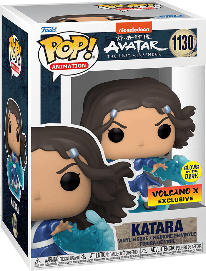Funko Pop! Animation 1130: Avatar: The Last Airbender - Katara Vinyl Figure (Whoosh)(Glow in the Dark)