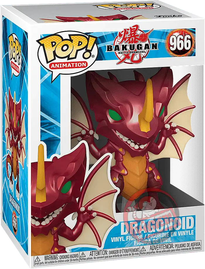 Funko Pop! Animation 966: Bakugan: Battle Brawlers - Dragonoid Vinyl Figure