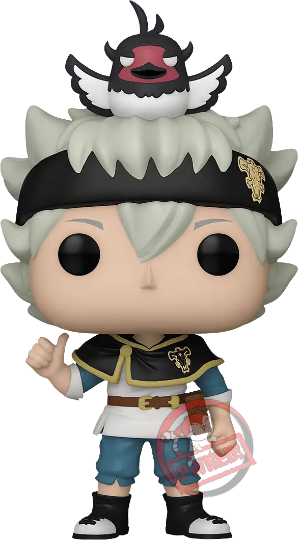 Funko Pop! Animation 1550: Black Clover - Asta with Nero Vinyl Figure ...
