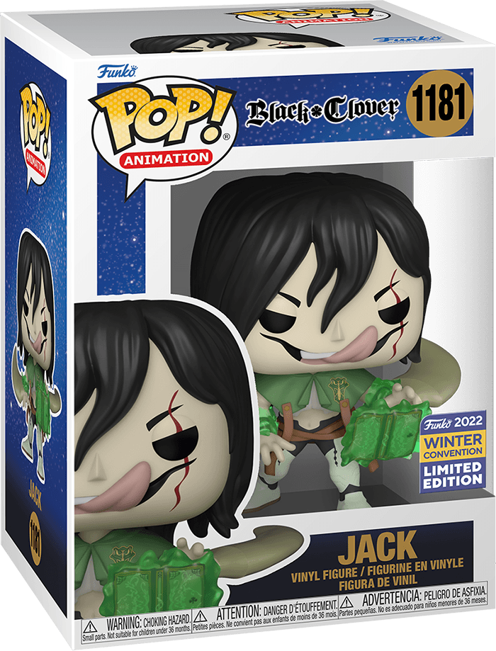 Funko Pop! Animation 1181: Black Clover - Jack Vinyl Figure