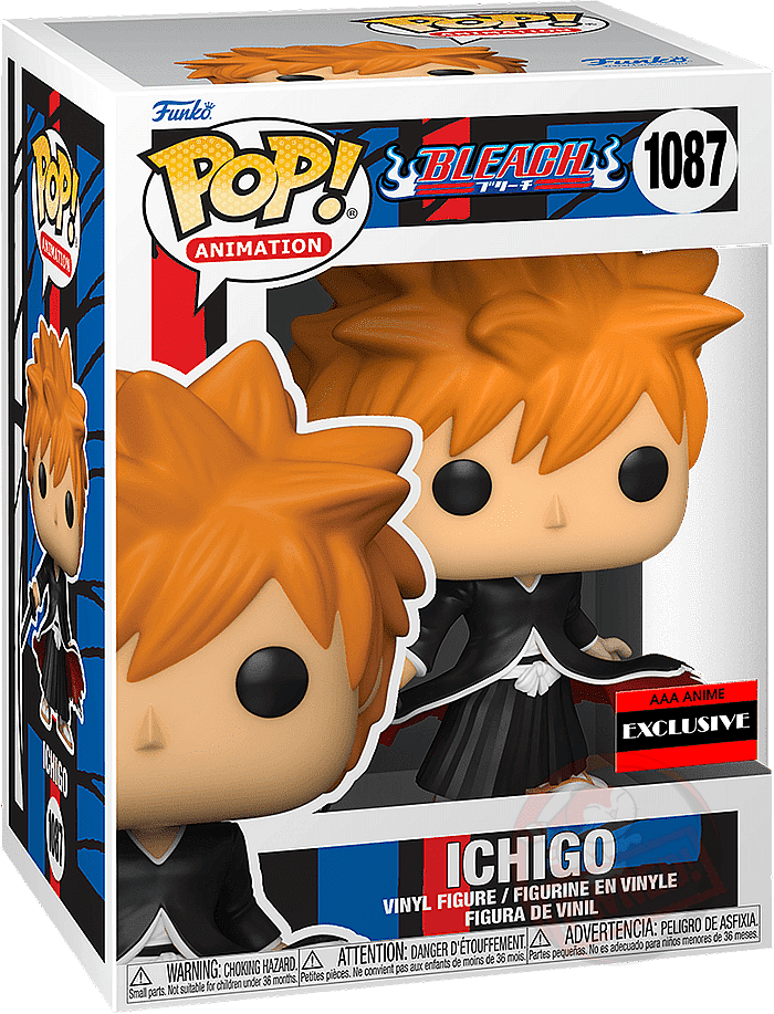 Funko Pop! Animation 1087: Bleach - Ichigo Kurosaki Vinyl Figure (Bankai)