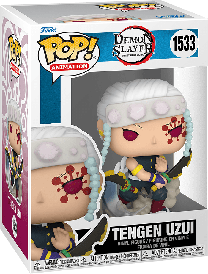 Funko Pop! Animation 1533: Demon Slayer - Tengen Uzui Vinyl Figure