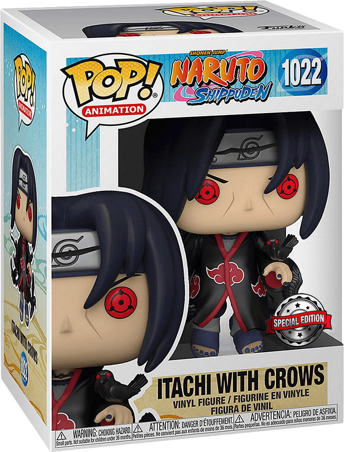 Funko Pop! Animation 1022: Naruto Shippuden - Itachi with Crows Vinyl Figure