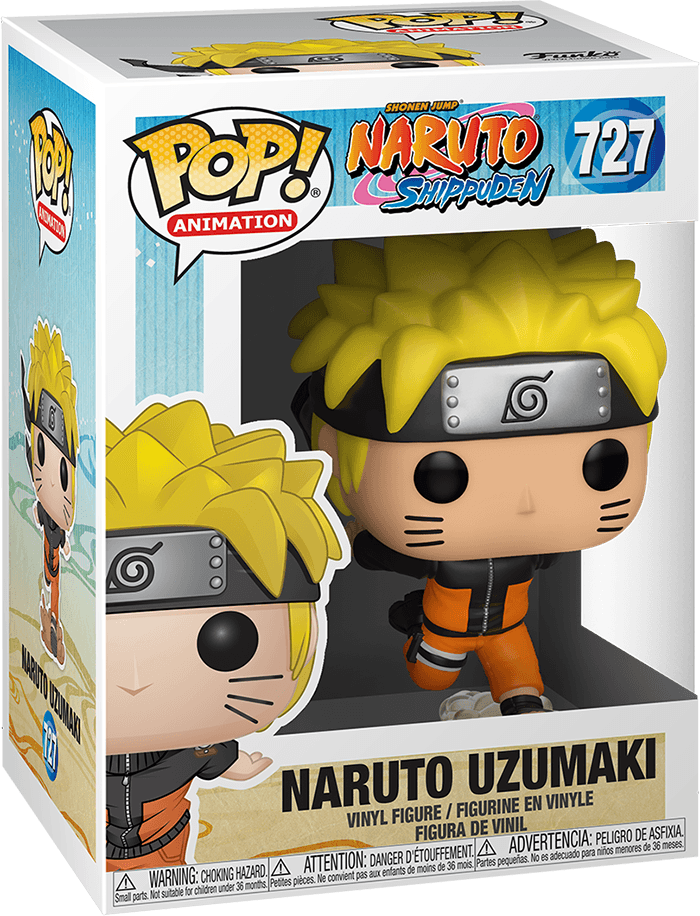 Funko Pop! Animation 727: Naruto Shippuden - Naruto Uzumaki Vinyl Figure (Running)