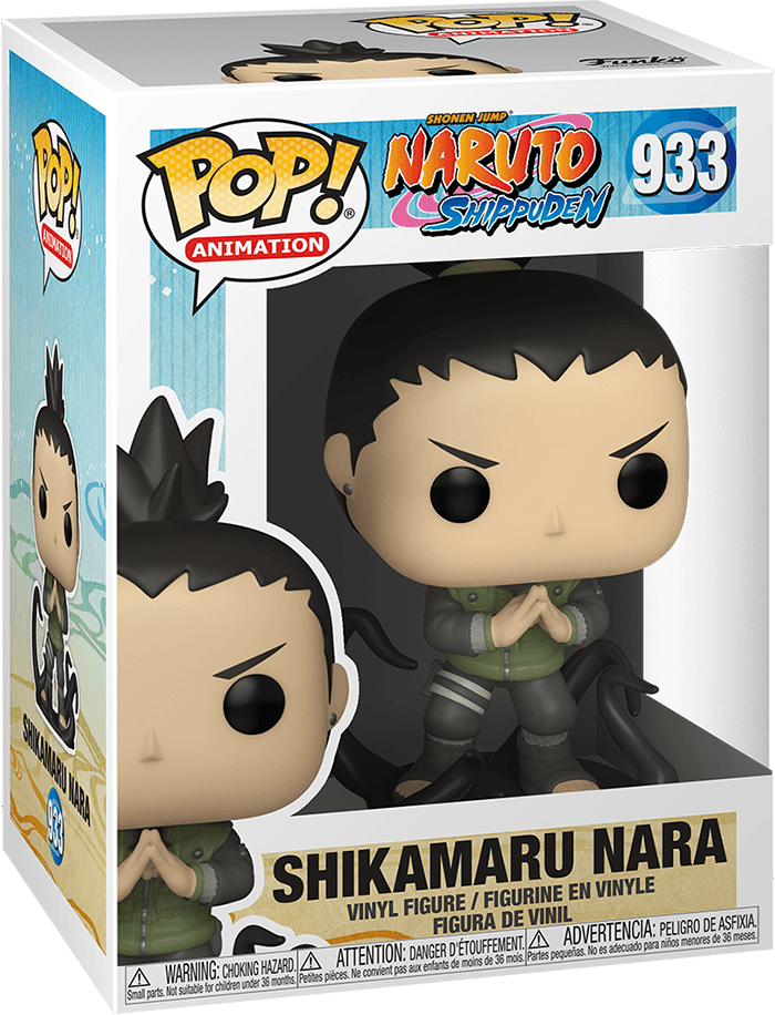 Funko Pop! Animation 933: Naruto Shippuden - Shikamaru Nara Vinyl Figure