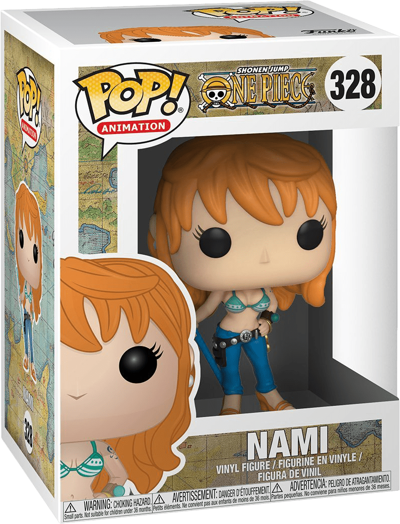 Funko Pop! Animation 328: One Piece - Nami Vinyl Figure