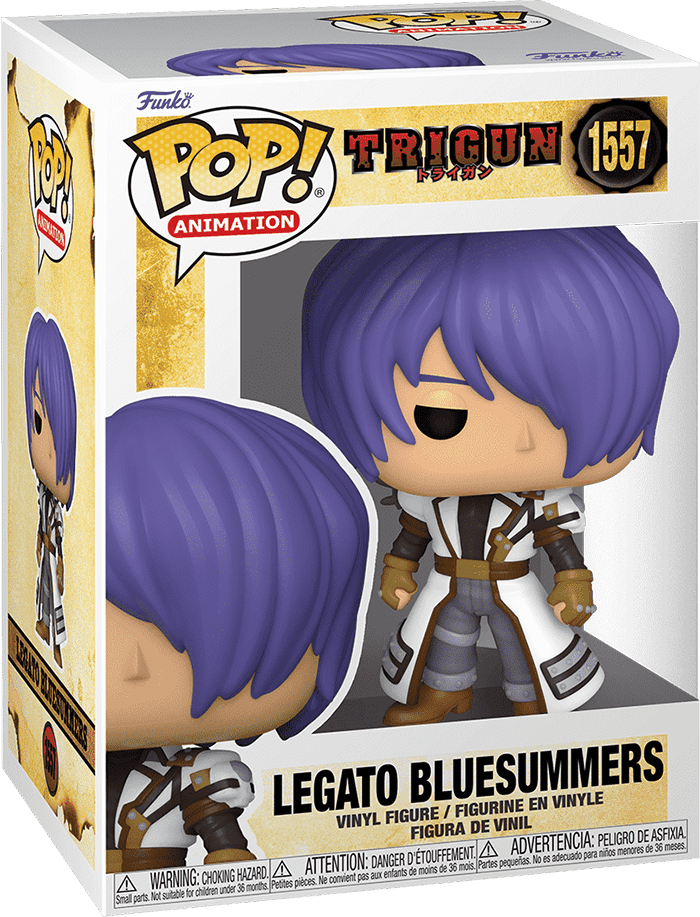 Funko Pop! Animation 1557: Trigun - Legato Bluesummers Vinyl Figure