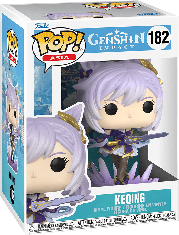 Funko Pop! Asia 182: Genshin Impact - Keqing Vinyl Figure