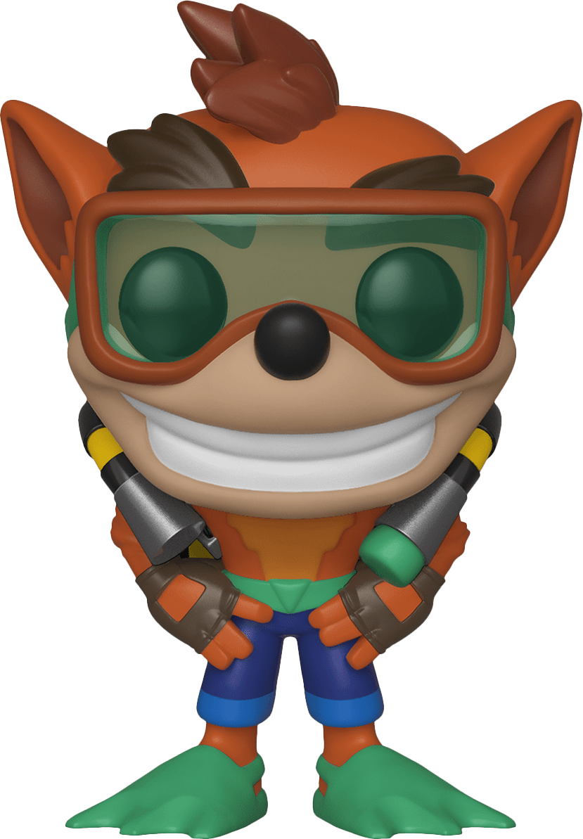 Funko Pop! Games Crash Bandicoot Crash Bandicoot with Scuba Gear