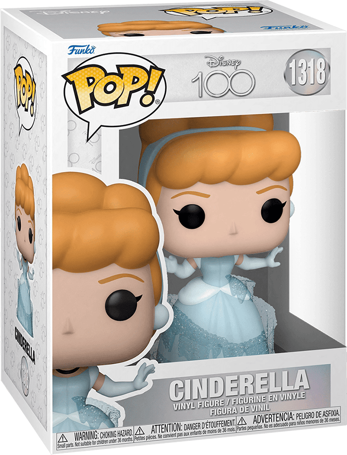 Funko Pop! Disney 1318: Disney 100 - Cinderella Vinyl Figure