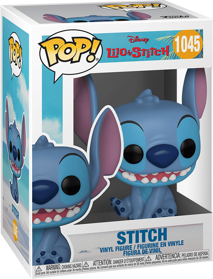 funko_pop_disney_lilo_stitch_stitch_smiling.png Funko Pop! Disney 1045: Lilo and Stitch - Stitch Smiling Vinyl Figure