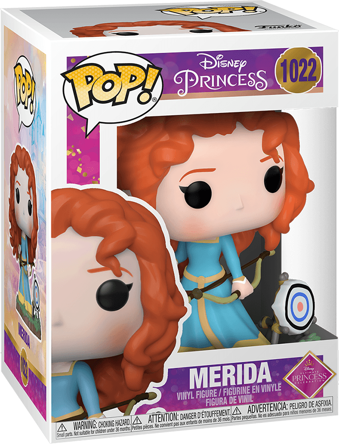 funko_pop_disney_princess_merida_with_bow.png Funko Pop! Disney 1022: Princess - Merida with Bow Vinyl Figure