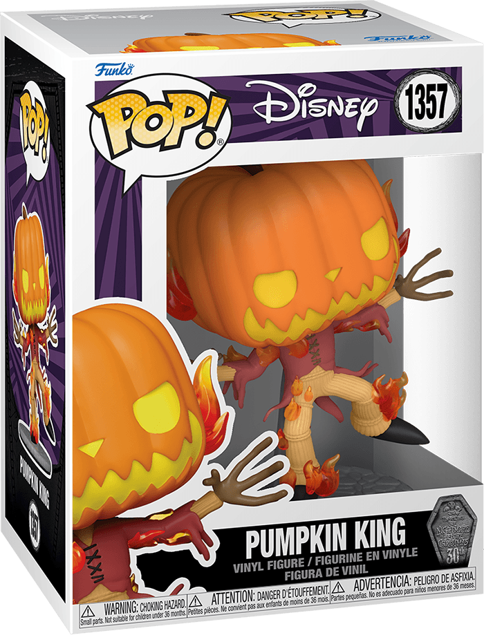 Funko Pop! Disney 1357: The Nightmare Before Christmas - Pumpkin King Vinyl Figure