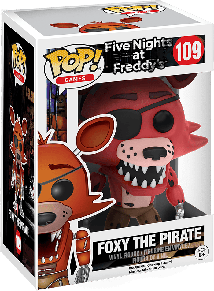 Funko Pop! Games 109: Five Nights at Freddy's - Foxy the Pirate Vinyl Figure