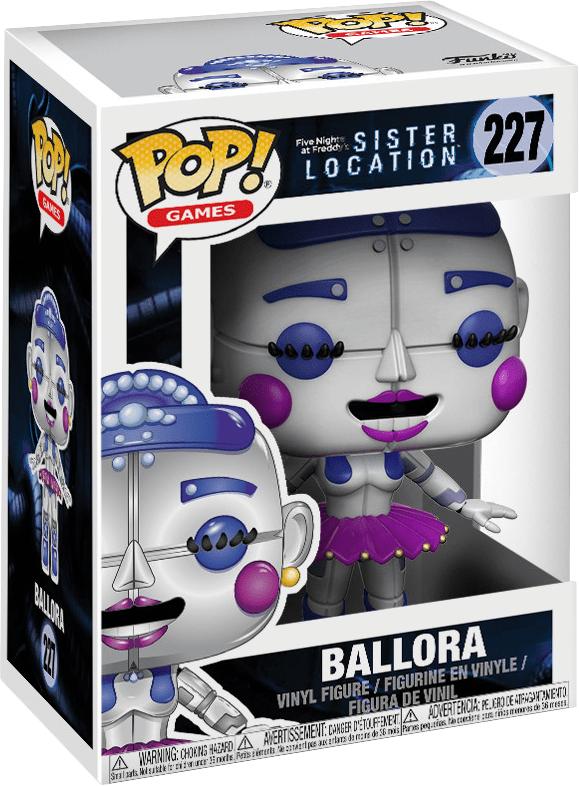 Funko Pop Games Five Nights At Freddy S Sister Location Ballora Vinyl Figure Toys Hobbies Action Figures