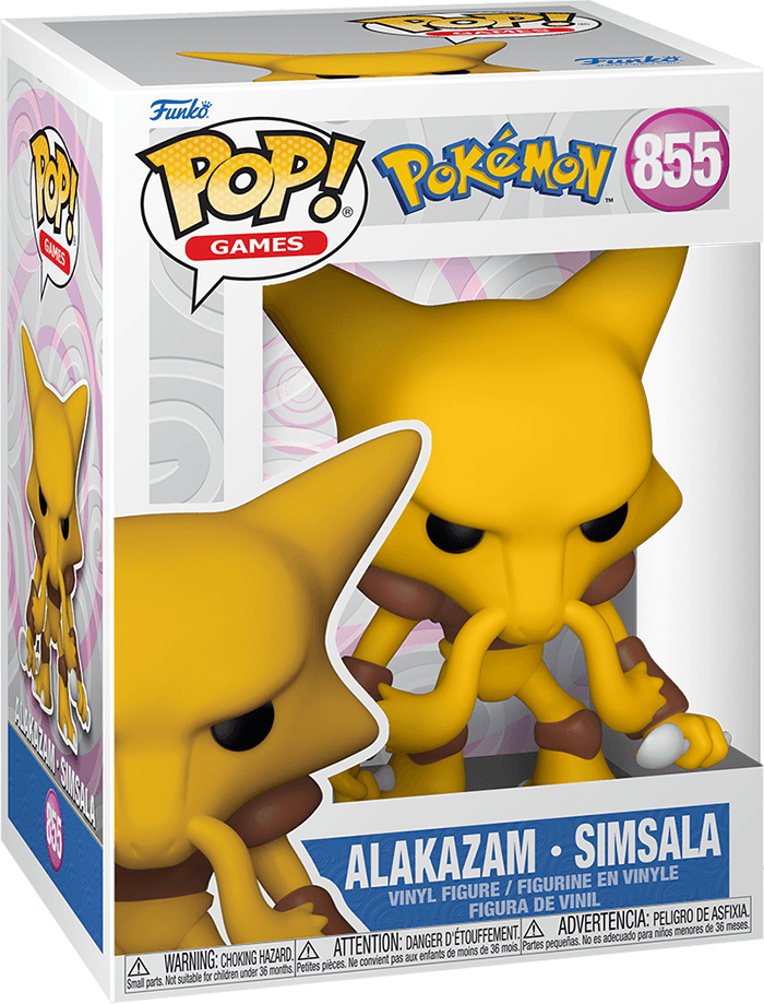 funko_pop_games_pokemon_alakazam_emea.png Funko Pop! Games 855: Pokemon - Alakazam Vinyl Figure (EMEA)