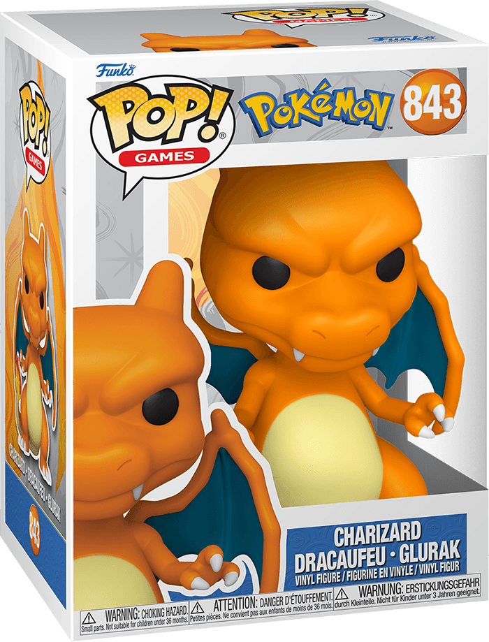 funko_pop_games_pokemon_charizard_emea.png Funko Pop! Games 843: Pokemon - Charizard Vinyl Figure (EMEA)