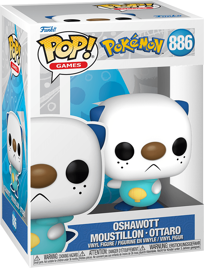 funko_pop_games_pokemon_oshawott_emea.png Funko Pop! Games 886: Pokemon - Oshawott Vinyl Figure (EMEA)