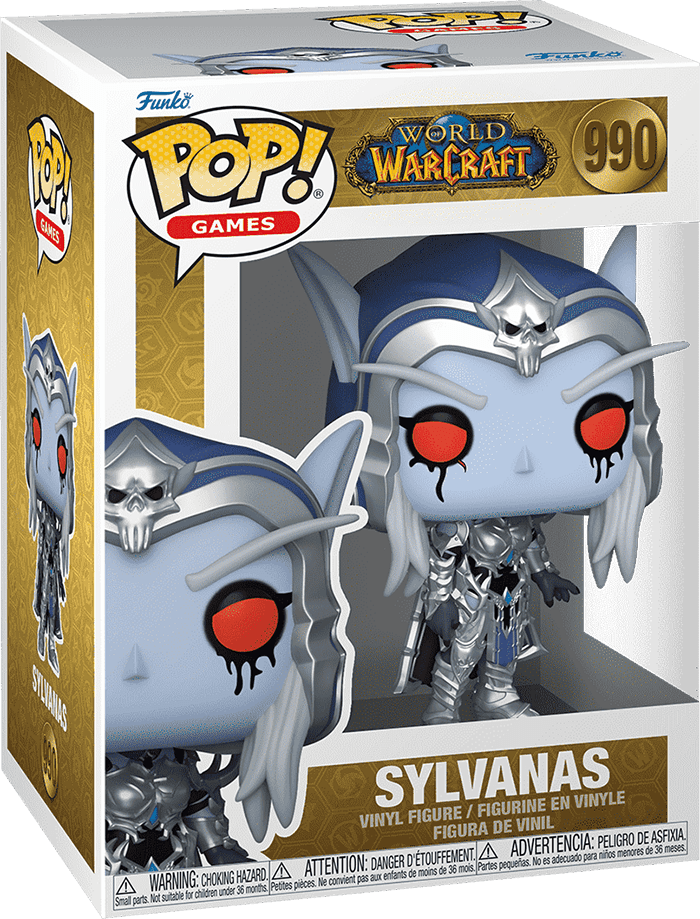 Funko Pop! Games 990: World of Warcraft - Sylvanas in Armor Vinyl Figure