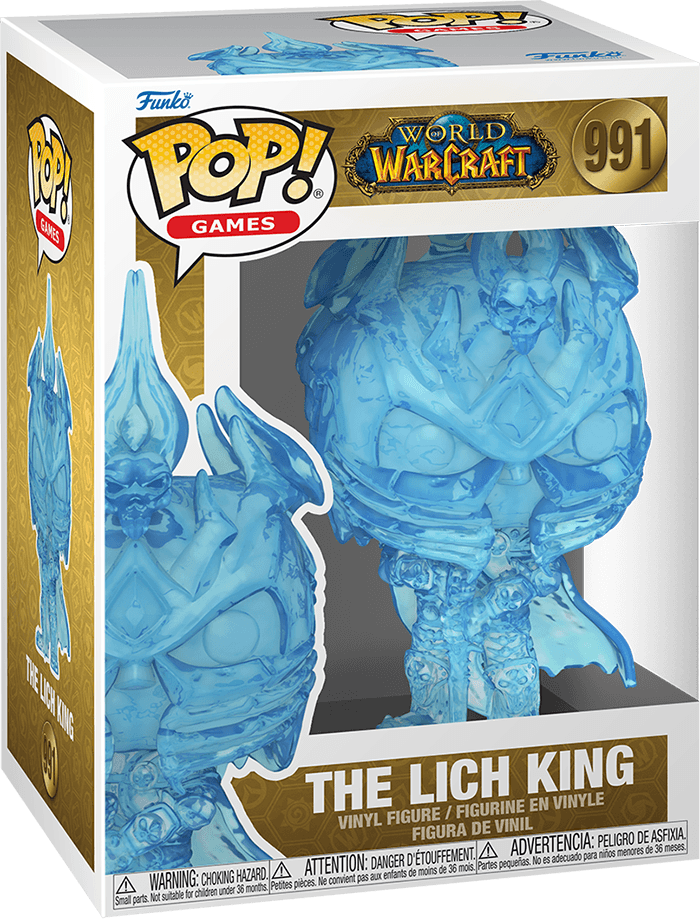 Funko Pop! Games 991: World of Warcraft - The Lich King Vinyl Figure (Frozen)