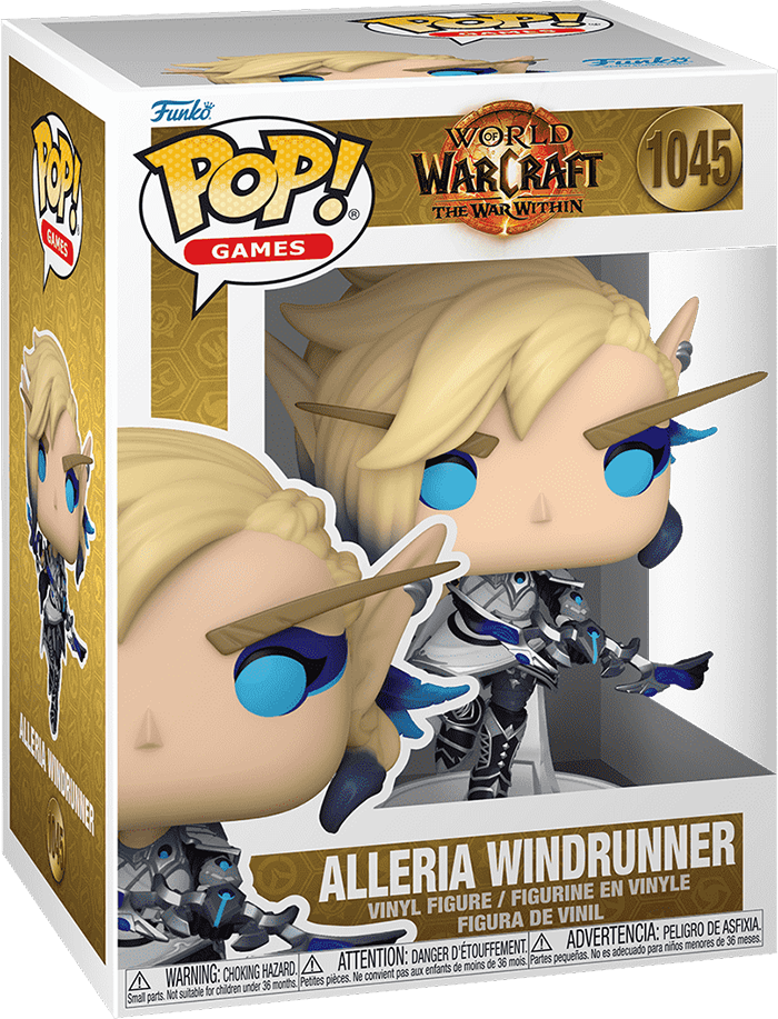 Funko Pop! Games 1045: World of Warcraft: The War Within - Alleria Windrunner Vinyl Figure