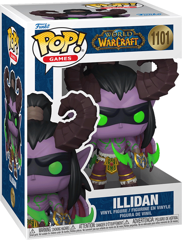 funko_pop_games_world_of_warcraft_the_war_within_illidan.png Funko Pop! Games 1101: World of Warcraft: The War Within - Illidan Vinyl Figure