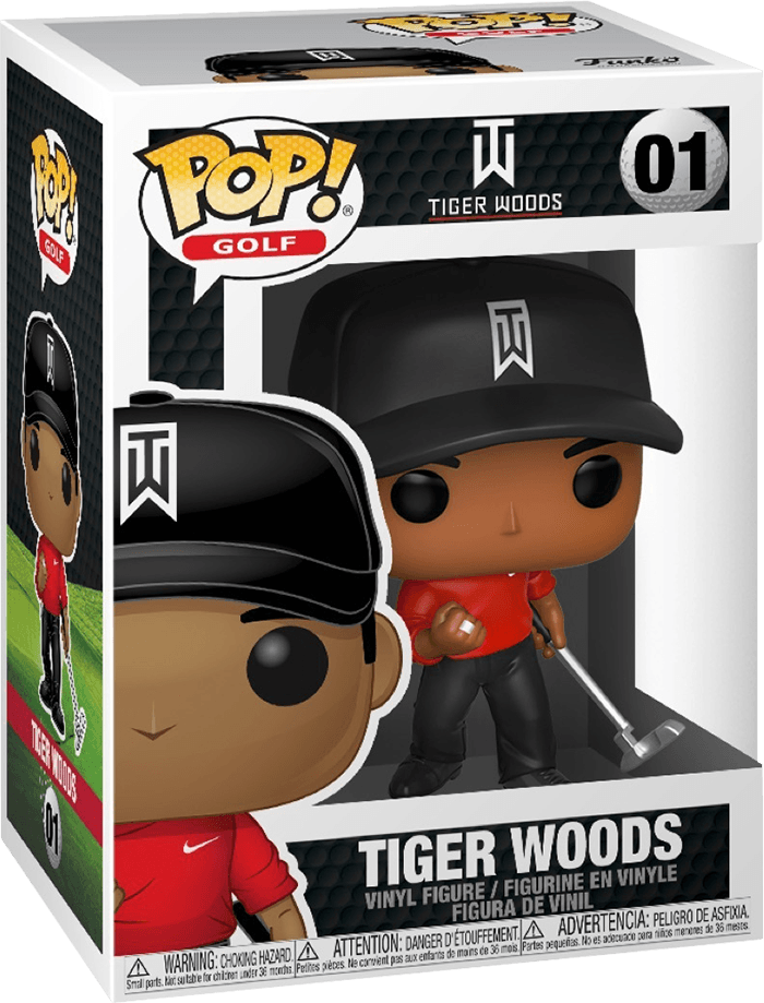 funko_pop_golf_tiger_woods_red_shirt.png Funko Pop! Golf 01: Tiger Woods Vinyl Figure (Red Shirt)
