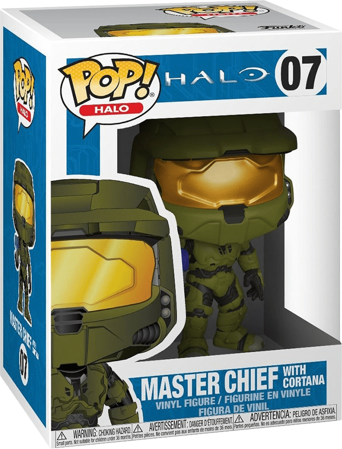 Funko Pop! Halo 07: Master Chief with Cortana Vinyl Figure (New) | Buy ...