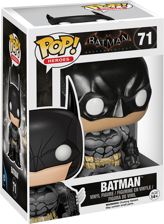 funko_pop_heroes_batman_arkham_knight_batman.png Funko Pop! Heroes 71: Batman: Arkham Knight - Batman Vinyl Figure