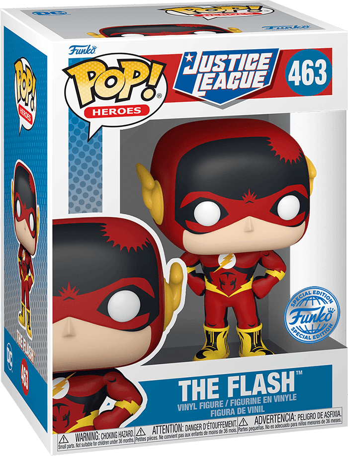 Funko Pop Heroes 463 DC Justice League The Flash Vinyl Figure