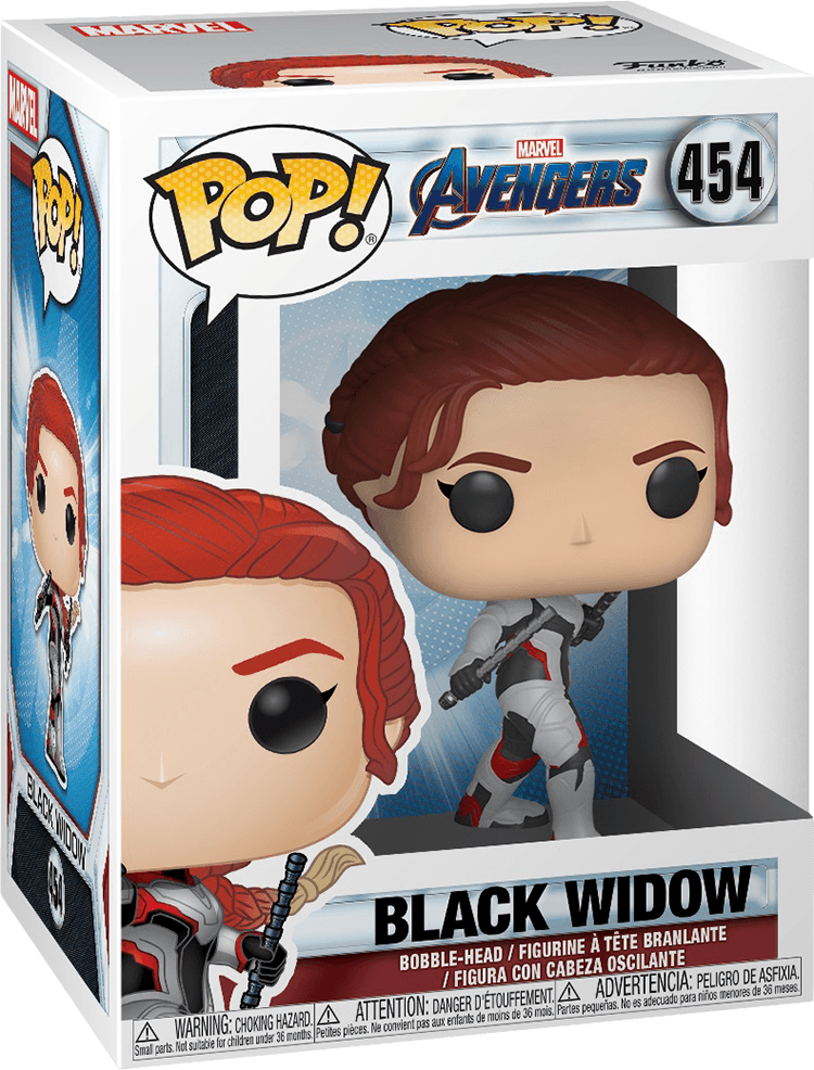 Funko Pop! Marvel: Avengers: Endgame - Black Widow Vinyl Bobble-Head