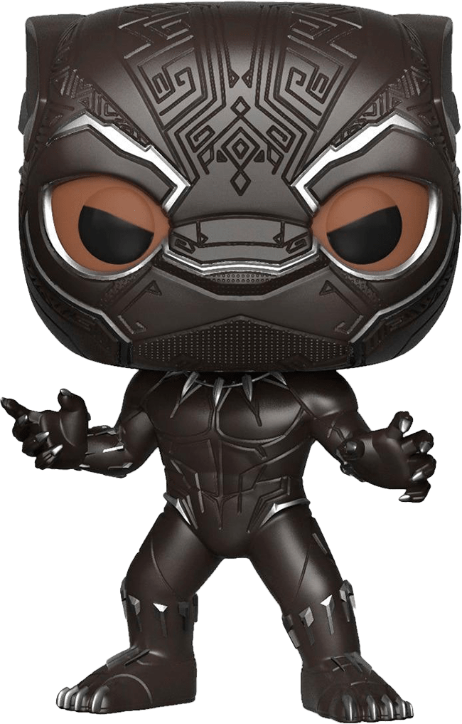 Funko Pop! Marvel Black Panther Black Panther Vinyl BobbleHead