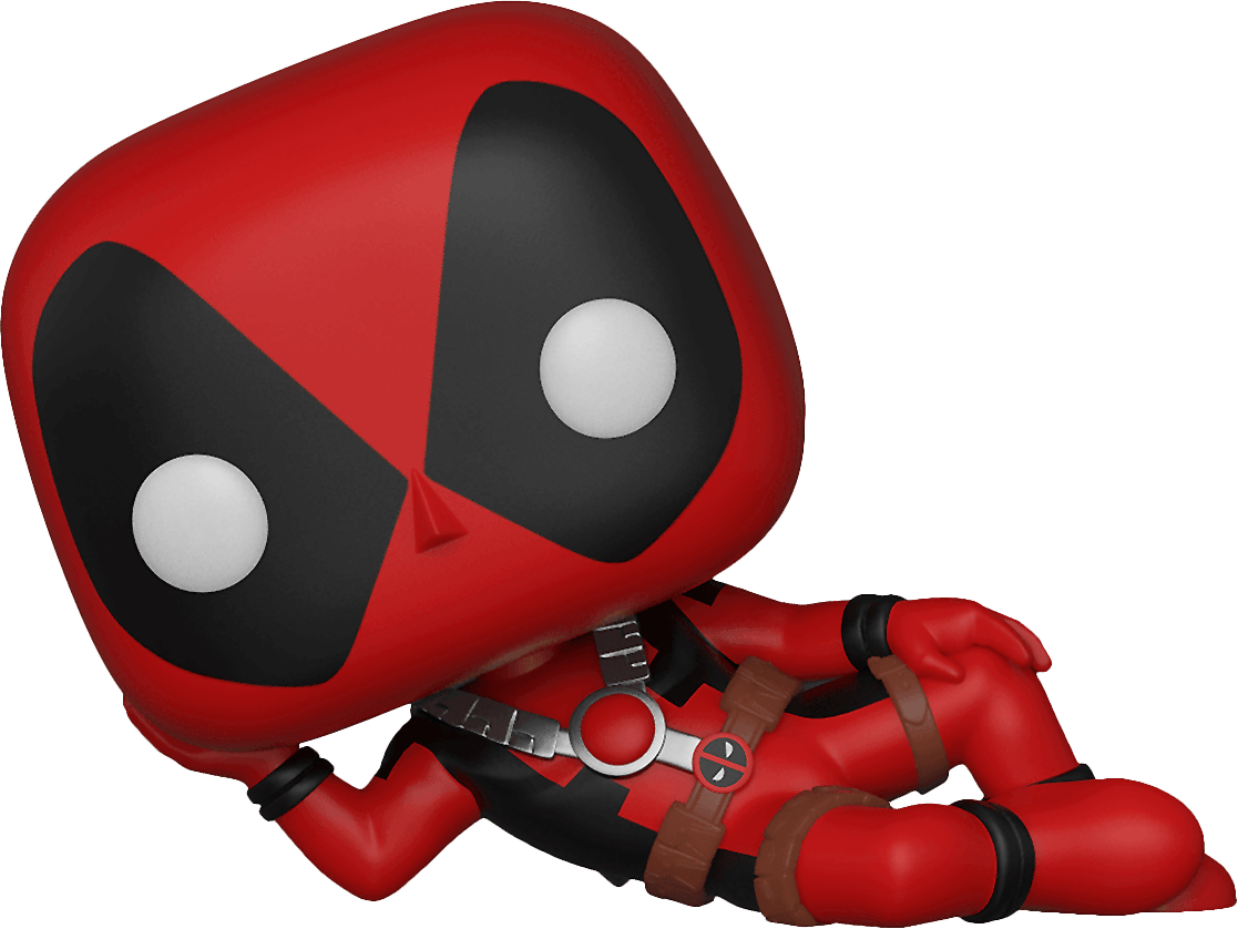 Funko Pop! Marvel Deadpool Laying Down Vinyl BobbleHead (New) Buy
